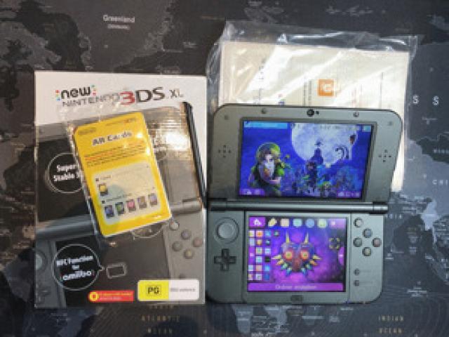 Nintendo NEW 3DS XL | IPS Display | Metallic Black | OVP - 1